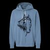 Unisex Garment-Dyed Lightweight Fleece Hooded Sweatshirt Thumbnail