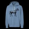 Unisex Garment-Dyed Lightweight Fleece Hooded Sweatshirt Thumbnail