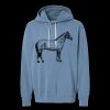 Unisex Garment-Dyed Lightweight Fleece Hooded Sweatshirt Thumbnail