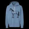 Unisex Garment-Dyed Lightweight Fleece Hooded Sweatshirt Thumbnail