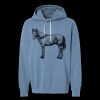 Unisex Garment-Dyed Lightweight Fleece Hooded Sweatshirt Thumbnail