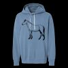 Unisex Garment-Dyed Lightweight Fleece Hooded Sweatshirt Thumbnail