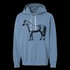 Unisex Garment-Dyed Lightweight Fleece Hooded Sweatshirt Thumbnail