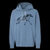 Unisex Garment-Dyed Lightweight Fleece Hooded Sweatshirt Thumbnail
