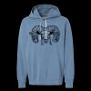Unisex Garment-Dyed Lightweight Fleece Hooded Sweatshirt Thumbnail