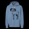 Unisex Garment-Dyed Lightweight Fleece Hooded Sweatshirt Thumbnail