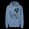 Unisex Garment-Dyed Lightweight Fleece Hooded Sweatshirt Thumbnail