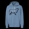 Unisex Garment-Dyed Lightweight Fleece Hooded Sweatshirt Thumbnail