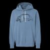 Unisex Garment-Dyed Lightweight Fleece Hooded Sweatshirt Thumbnail