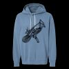 Unisex Garment-Dyed Lightweight Fleece Hooded Sweatshirt Thumbnail