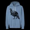 Unisex Garment-Dyed Lightweight Fleece Hooded Sweatshirt Thumbnail