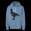 Unisex Garment-Dyed Lightweight Fleece Hooded Sweatshirt Thumbnail