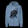 Unisex Garment-Dyed Lightweight Fleece Hooded Sweatshirt Thumbnail