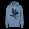 Unisex Garment-Dyed Lightweight Fleece Hooded Sweatshirt Thumbnail