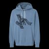 Unisex Garment-Dyed Lightweight Fleece Hooded Sweatshirt Thumbnail