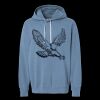 Unisex Garment-Dyed Lightweight Fleece Hooded Sweatshirt Thumbnail