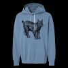 Unisex Garment-Dyed Lightweight Fleece Hooded Sweatshirt Thumbnail