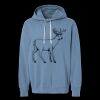 Unisex Garment-Dyed Lightweight Fleece Hooded Sweatshirt Thumbnail