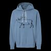 Unisex Garment-Dyed Lightweight Fleece Hooded Sweatshirt Thumbnail