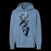 Unisex Garment-Dyed Lightweight Fleece Hooded Sweatshirt Thumbnail