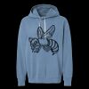 Unisex Garment-Dyed Lightweight Fleece Hooded Sweatshirt Thumbnail