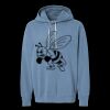Unisex Garment-Dyed Lightweight Fleece Hooded Sweatshirt Thumbnail
