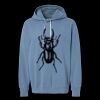 Unisex Garment-Dyed Lightweight Fleece Hooded Sweatshirt Thumbnail