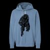Unisex Garment-Dyed Lightweight Fleece Hooded Sweatshirt Thumbnail