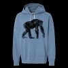 Unisex Garment-Dyed Lightweight Fleece Hooded Sweatshirt Thumbnail