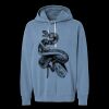 Unisex Garment-Dyed Lightweight Fleece Hooded Sweatshirt Thumbnail