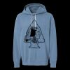 Unisex Garment-Dyed Lightweight Fleece Hooded Sweatshirt Thumbnail