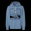 Unisex Garment-Dyed Lightweight Fleece Hooded Sweatshirt Thumbnail