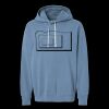 Unisex Garment-Dyed Lightweight Fleece Hooded Sweatshirt Thumbnail