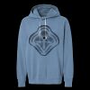 Unisex Garment-Dyed Lightweight Fleece Hooded Sweatshirt Thumbnail