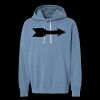 Unisex Garment-Dyed Lightweight Fleece Hooded Sweatshirt Thumbnail