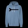 Unisex Garment-Dyed Lightweight Fleece Hooded Sweatshirt Thumbnail