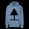 Unisex Garment-Dyed Lightweight Fleece Hooded Sweatshirt Thumbnail