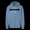 Unisex Garment-Dyed Lightweight Fleece Hooded Sweatshirt Thumbnail