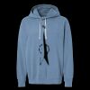 Unisex Garment-Dyed Lightweight Fleece Hooded Sweatshirt Thumbnail