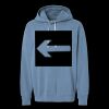 Unisex Garment-Dyed Lightweight Fleece Hooded Sweatshirt Thumbnail