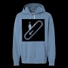 Unisex Garment-Dyed Lightweight Fleece Hooded Sweatshirt Thumbnail