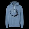 Unisex Garment-Dyed Lightweight Fleece Hooded Sweatshirt Thumbnail