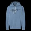 Unisex Garment-Dyed Lightweight Fleece Hooded Sweatshirt Thumbnail