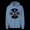 Unisex Garment-Dyed Lightweight Fleece Hooded Sweatshirt Thumbnail