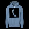 Unisex Garment-Dyed Lightweight Fleece Hooded Sweatshirt Thumbnail