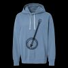 Unisex Garment-Dyed Lightweight Fleece Hooded Sweatshirt Thumbnail