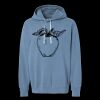 Unisex Garment-Dyed Lightweight Fleece Hooded Sweatshirt Thumbnail