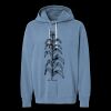 Unisex Garment-Dyed Lightweight Fleece Hooded Sweatshirt Thumbnail