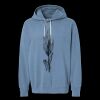 Unisex Garment-Dyed Lightweight Fleece Hooded Sweatshirt Thumbnail