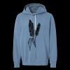 Unisex Garment-Dyed Lightweight Fleece Hooded Sweatshirt Thumbnail